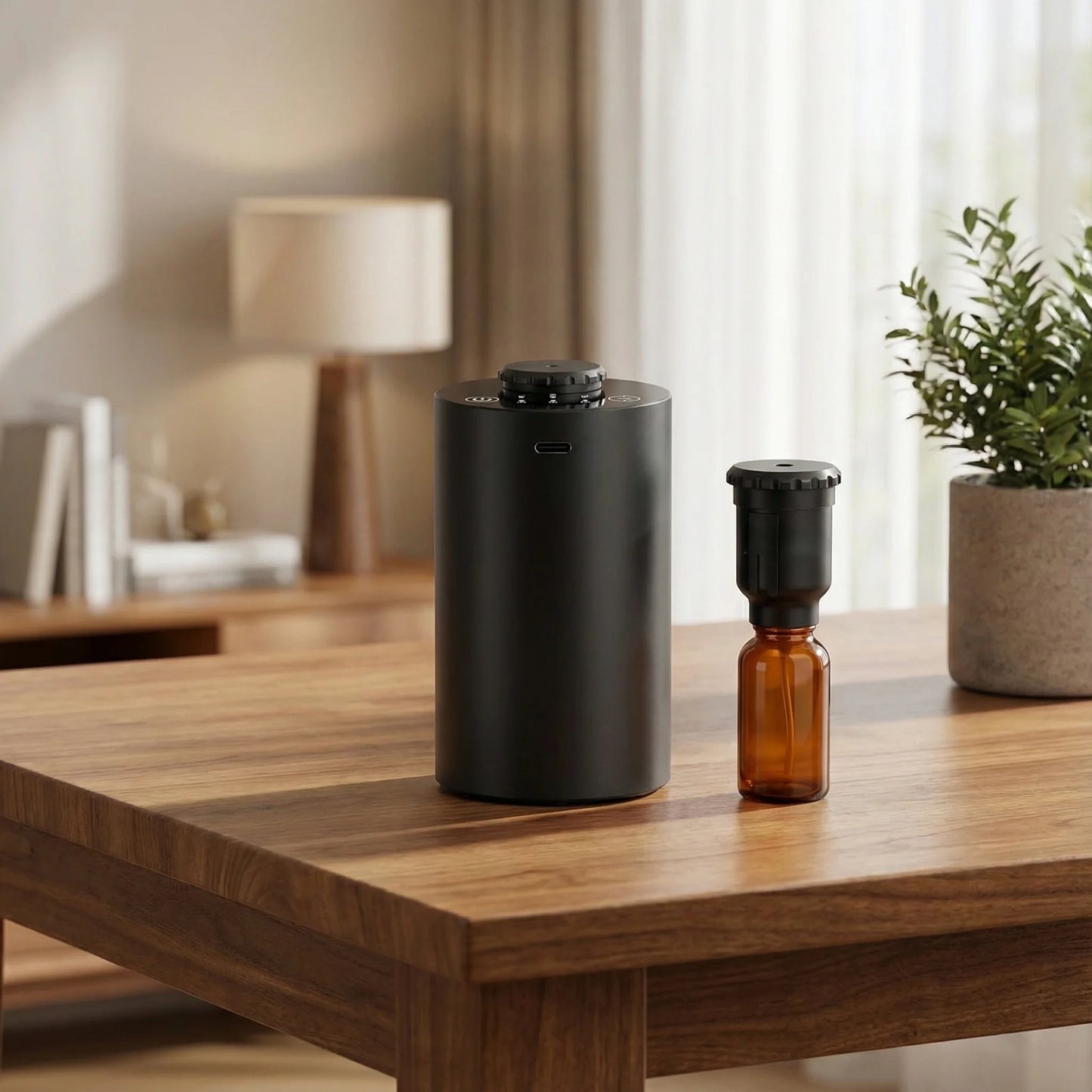 Serene Wireless Essential Oil Diffuser – Waterless Aromatherapy