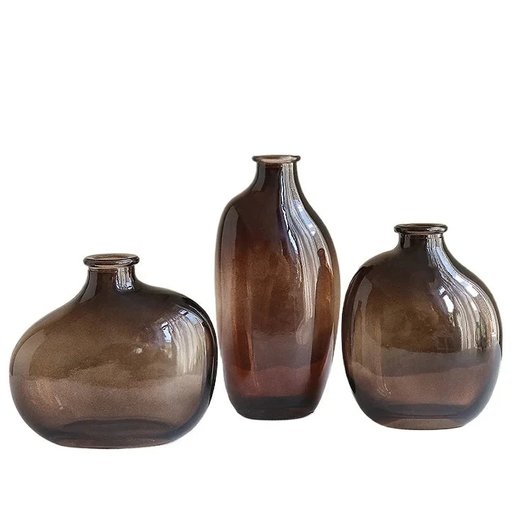 Serene Glass Bud Vase Collection - Minimalist Home Decor