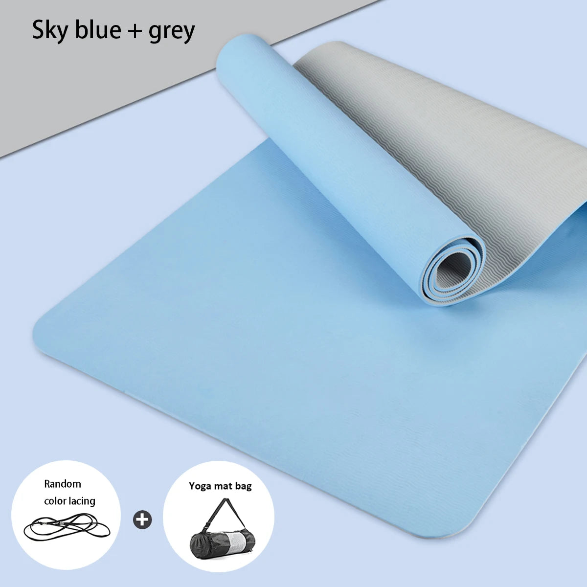 Serene Double-Sided Yoga Mat