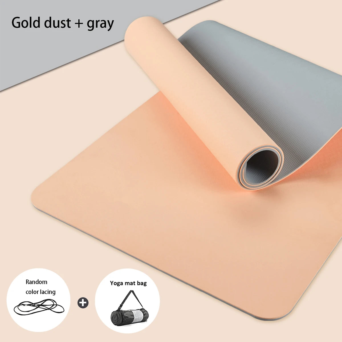 Serene Double-Sided Yoga Mat