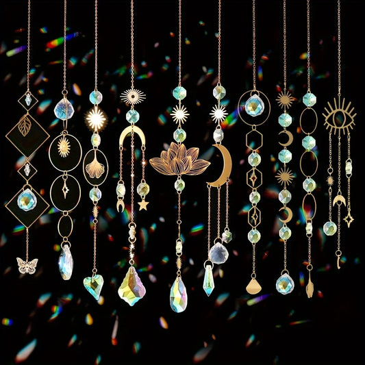 Lotus Crystal Sun-catcher